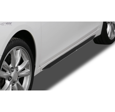 Faldones laterales RDX para SKODA Rapid (NH / 2012+) "Slim" Rdx Racedesign