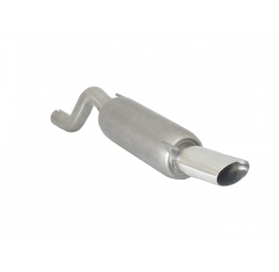 Escape Trasero Acero Inox Con Salida Ovalada 110x65 Mm 
  Opel Corsa E 1.4 (66kw) 11/2014>> Ragazzon