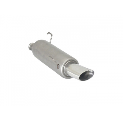 Escape Trasero Acero Inox Con Salida Ovalada 110x65 Mm Sport Line
  Peugeot 206 1.6 Hdi (80kw) 2001>> + 1.6 Hdi Fap (80kw) 2