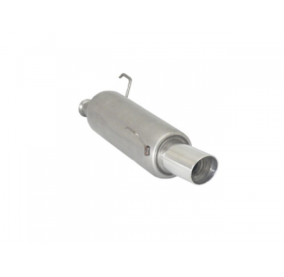 Escape Trasero Acero Inox Con Salida Redonda 90 Mm Sport Line
  Peugeot 206 2.0i Hdi (66kw) Xs 2000>> Ragazzon