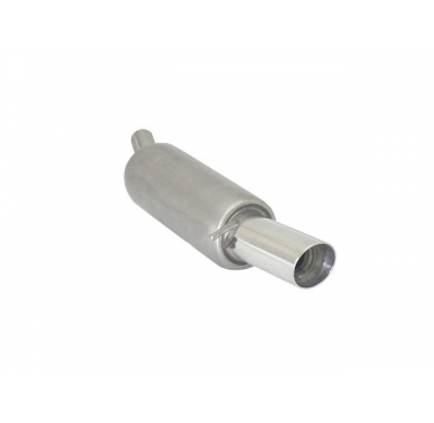 Escape Trasero Acero Inox Con Salida Redonda 90 Mm Sport Line
  Renault Twingo Mk2 2007>>2014 1.2 (43kw) - 1.2 16v (55kw) 06