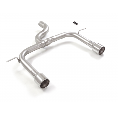 Tramo trasero grupo N dobles en acero inox con salidas redonda 102 mm</p>
 Supresión de la válvula integrada. El actuador de la