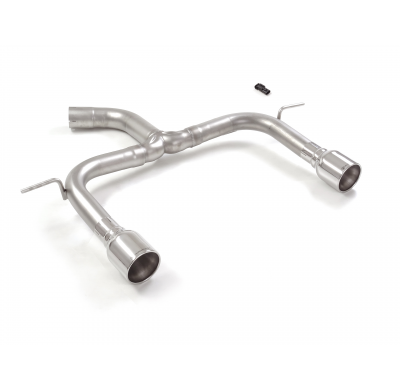 Tramo trasero grupo N dobles en acero inox con salidas redonda 102 mm</p>
 Supresión de la válvula integrada. El actuador de la