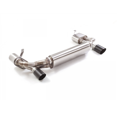 Silencioso trasero doble en acero inox con salidas redondas 100 mm Carbon Shot 
 
 
 CON HOMOLOGACION Porsche 911 (964) 1989>>19