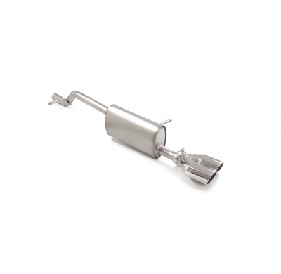 Silencioso trasero en acero inox con salidas redondas 2x80 mm Sport Line asimetricas </p>
 
 
 CON HOMOLOGACION Peugeot 208 Mk2