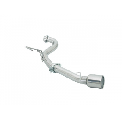 Tramo Trasero Grupo N Acero Inox Con Salida Redonda 102 Mm
  Alfa Romeo Gtv(916) / Spider 1995>>2004 3.0 V6 (141kw) - 3.0 V6 24v