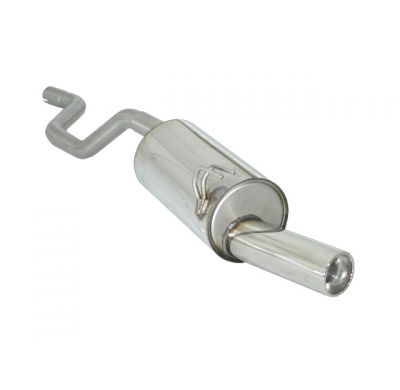 Silencioso Trasero Acero Inox Con Salida Redonda 90 Mm (No Es Compatible Con Parachoques "Speed")
  Fiat Punto Ii (Typ188) 1999>