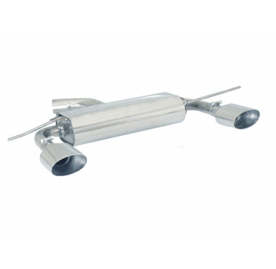 Escape Trasero Doble Acero Inox Salidas Ovaladas 135x90 Mm
  Volkswagen Golf Mk5 2.0 Turbo Fsi Gti (147/169kw) 11/2003>> Rag