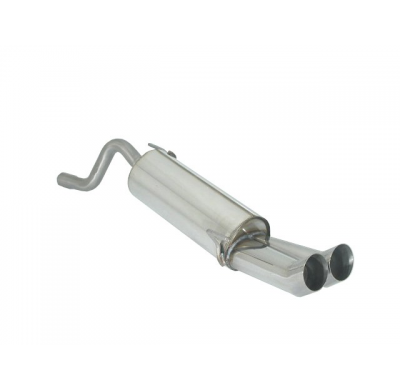 Escape Trasero Acero Inox Salidas Redondas Dtm 2x80 Mm
  Fiat Grande Punto + Punto Evo (Typ199) 2005>>2012 1.3 Multijet 16v