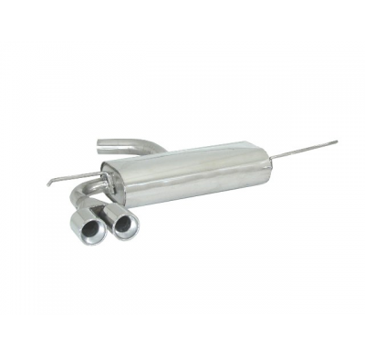 Escape Trasero Acero Inox Salidas Redondas 2x80 Mm Asimetricas
  Audi A3 (Typ 8p) 2003>>2013 A3 Sportback 1.6i (75kw) - 1.6