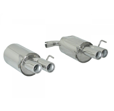 Silencioso Trasero Doble Acero Inox Salidas Redondas 2x76 Mm Asimetricas
  Alfa Romeo Brera(939) 2006>>2011 3.2jts V6 - 3.2jts V