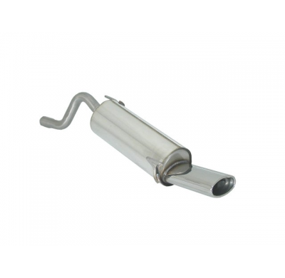 Silencioso Trasero Acero Inox Con Salida Ovalada 115x70 Mm
  Fiat Grande Punto + Punto Evo (Typ199) 2005>>2012 1.3 Multijet 16v