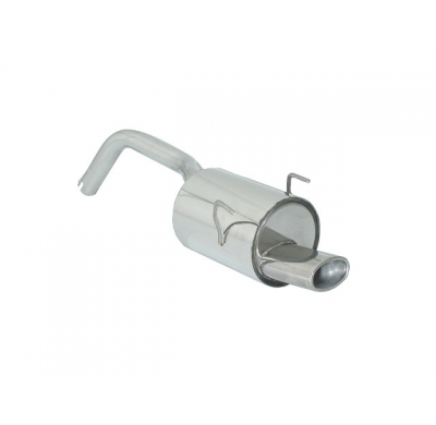 Silencioso Trasero Acero Inox Con Salida Ovalada 115x70 Mm
  Fiat 500 (Typ312) 2007>> 1.3 Mjet (55kw) 02/2007>>2010 Ragazzon