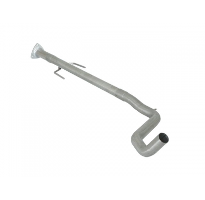 Tramo Supresor Filtro Antipartículas Grupo N + Tramo Intermedio Grupo N Acero Inox - Para Instalar Con Escape Trasero Ragazz
