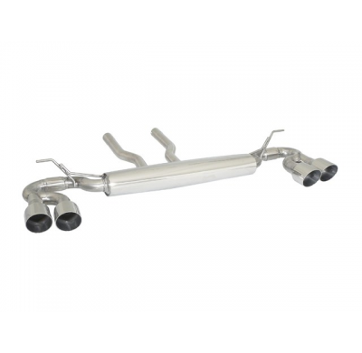 Escape Trasero Doble Acero Inox Salidas Redondas 2x102 Mm Sport Line Asimetricas
  Porsche Cayenne(955) 2002>>2007 S 4.5i (2