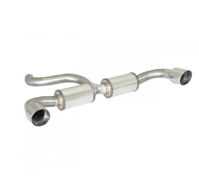 Escape Trasero Grupo N Doble Acero Inox Salidas Redondas 102 Mm Sport Line
  Ford Focus Mk2 (Typ Da3) 2005>>2010 2.5 St (165