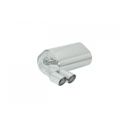 Escape Trasero Acero Inox Salidas Redondas 2x70 Mm Sport Line Asimetricas
  Audi A3 (Typ 8p) 2003>>2013 A3 Sportback Quattro