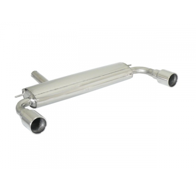 Escape Trasero Doble Acero Inox Salidas Redondas 102 Mm
  Mini R60 Countryman 2010>>2016 All4 1.6 Cooper S (135kw) 2010>> Ra