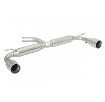 Escape Trasero Doble Acero Inox Salidas Redondas 102 Mm
  Volkswagen Beetle 2011>> 2.0tsi (147kw) 2011>>2013 Ragazzon