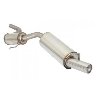 Escape Trasero Acero Inox Con Salida Redonda 80 Mm - Fabricado a Pedido
  Fiat Uno 1° Serie 1301cc Turbo Ie 1985>>8/1989 Rag