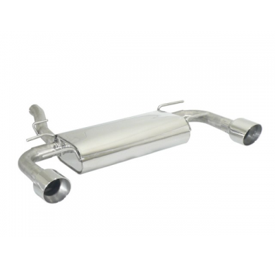 Silencioso Trasero Doble Acero Inox Salidas Redondas 108 Mm Sport Line - Línea Con Diámetro Mejorado 63,5 Mm
  Toyota Gt86 2012>