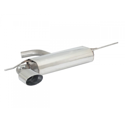 Tramo Trasero Doble Acero Inox Con Salida Redonda 102 Mm Sport Line
  Volkswagen Scirocco(13) 2.0tdi Dpf (125kw) 2008>>2012 Raga