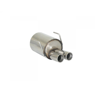 Silencioso Trasero Acero Inox Salidas Redondas 2x70 Mm Asimetricas
  Fiat 500 (Typ312) 2007>> S 1.2 (51kw) 2013>> Ragazzon