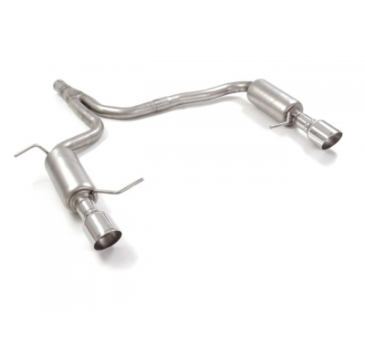 Escape Trasero Doble Acero Inox Salidas Redondas 102 Mm Sport Line - Modificación Del Parachoques Original O Parachoques Aud