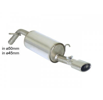 Escape Trasero Acero Inox Con Salida Ovalada 115x70 Mm
  Peugeot 208 1.4vti (70kw) 2012>> Ragazzon