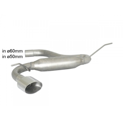 Escape Trasero Acero Inox Con Salida Ovalada 135x90 Mm
  Volkswagen Golf Mk7 1.4tsi (92kw) 2014>>2017 Ragazzon