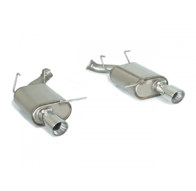 Escape Trasero Doble Acero Inox Salidas Redondas 90 Mm Sport Line
  Ford Mustang Mk5 2004>>2015 5.0 V8 (307kw) 2011>> Ragazz