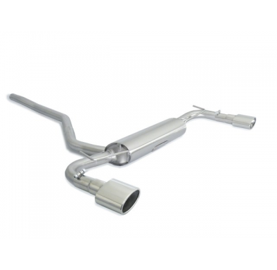 Escape Trasero Doble Acero Inox Salidas Ovaladas 115x70 Mm 
 Línea Con Diámetro Mejorado 60 Mm 
 Jeep Renegade 2.0mjet 4x4 (