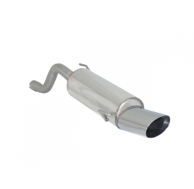 Escape Trasero Acero Inox Con Salida Ovalada 135x90 Mm 
  Alfa Romeo Mito(955) 2008>>2018 1.4 (57kw) 2012>> Ragazzon