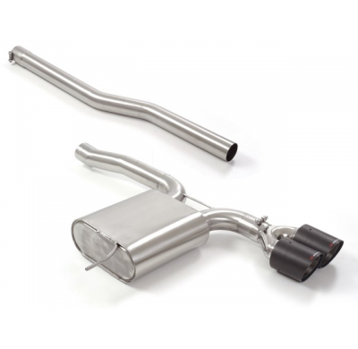 Escape Trasero Acero Inox Salidas Redondas 2x100 Mm Carbon Shot
  Mini F56 2014>> Jcw 2.0 (170kw) 2014>>07/2018 Ragazzon