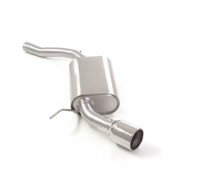 Escape Trasero Acero Inox Con Salida Redonda 102 Mm  
 Línea Con Diámetro Mejorado 60 Mm 
 Mini F55 2014>> Cooper 1.5 (100kw