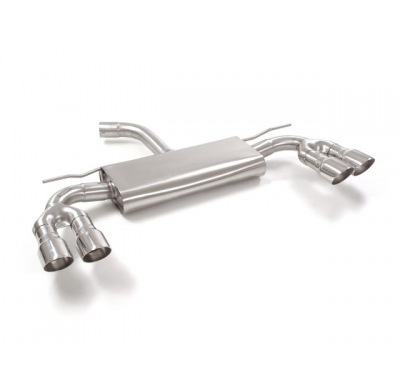 Escape Trasero Doble Acero Inox Salidas Redondas 2x90 Mm Sport Line asimetricas
  Audi A3 (Typ 8v/8va) 2012>>2020 Sportback