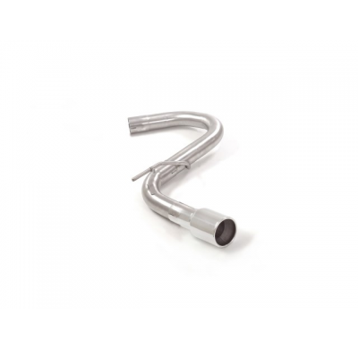 Tramos Traseros Grupo N Acero Inox Con Salida Redonda 90 Mm
  Audi A3 (Typ 8v/8va) 2012>>2020 Sportback 30tfsi (85kw) 08/2018>>2