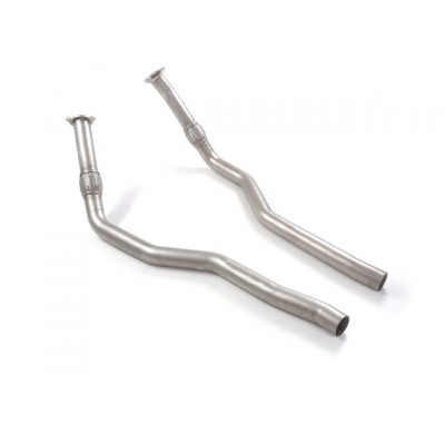 Tramos delanteros en acero inox   
 Línea con diámetro mejorado 70 mm
 
 Grupo N - SIN HOMOLOGACION Audi RS4 (typ F4 - B9) 2017>