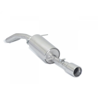 Escape Trasero Acero Inox Con Salida Redonda 90 Mm - Modificación Del Parachoques Original
  Skoda Fabia (5j) 2007>>2014 1.2