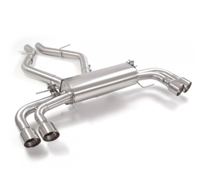 Escape Trasero Doble Acero Inox Salidas Redondas 2 / 102 Mm Sport Line
 Con Valvulas De Depresión.
 Línea Con Diámetro Mejor