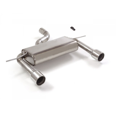 Escape Trasero Doble Acero Inox Salidas Redondas 102 Mm 
 Supresión De La Válvula Integrada. El Actuador De La Válvula Origi