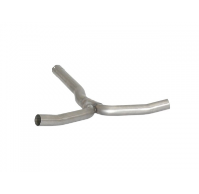 Tubo De Conexión En "Y" Acero Inox - Para Instalar Con 10.0386.60
  Mini R55 Clubman 2007>>2014 Cooper S 1.6 (128kw) 11/2007>>20