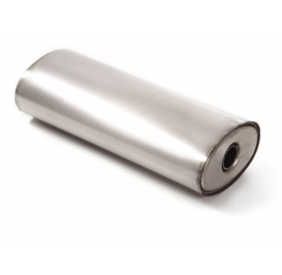 Escape Universal Ovalado Acero Inox 220x140 Mm - Largura 520 Mm - Tubo Perforado 50 Mm - También Echo a Medida
  Universal S