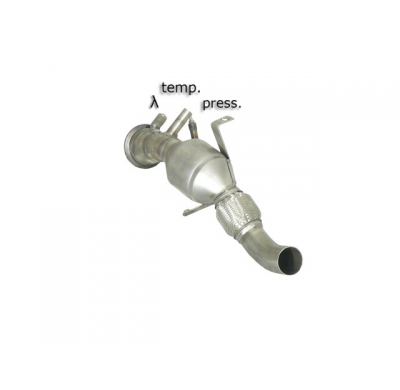 Catalizador Grupo N + Tramo Supresor Filtro Antipartículas Acero Inox Grupo N - Mot.306d3 (2993cc)
 Es Necesario Reprogramar La