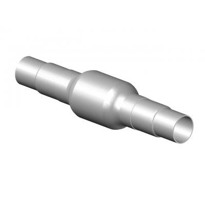 Catalizador Metalico 200cpsi    
 Euro3 - Hasta 1600cc 150kw
 Longitud 385mm
redondo 102mm
manguito Interior Diám. 51/57mm
 Univ