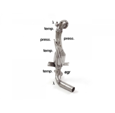 Catalizador Grupo N + Tramo Sustitución Filtro Antipartículas Acero Inox Grupo N   
 Es Necesario Reprogramar La Centralita
 Ope