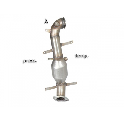 Catalizador Grupo N + Tramo Supresor Filtro Antipartículas Acero Inox Grupo N
 Es Necesario Reprogramar La Centralita
 Fiat Gran