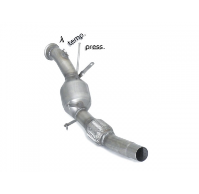 Catalizador Grupo N + Tramo Sustitución Filtro Antipartículas Acero Inox Grupo N   
 Es Necesario Reprogramar La Centralita
 Bmw