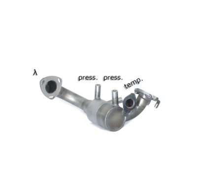 Catalizador Grupo N + Tramo Sustitución Filtro Antipartículas Acero Inox Grupo N   
 Es Necesario Reprogramar La Centralita
 Nis