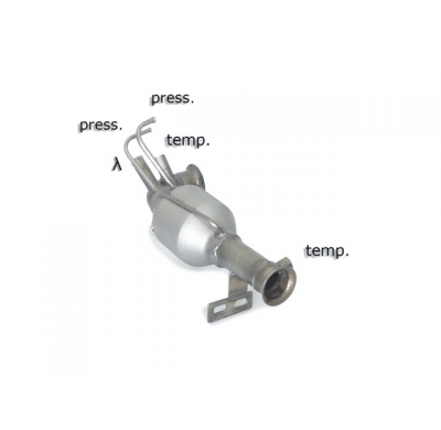 Catalizador Grupo N + Tramo Sustitución Filtro Antipartículas Acero Inox Grupo N   
 Es Necesario Reprogramar La Centralita
 Vol